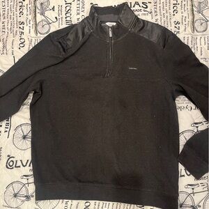 Calvin Klein Charcoal Knit Top